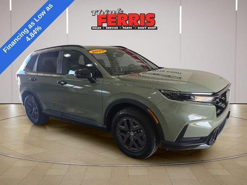 Green 2026 Honda CR-V Hybrid TrailSport