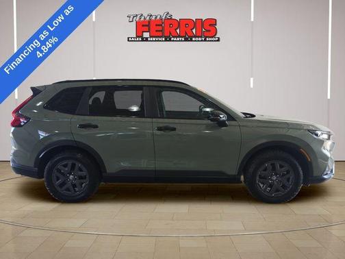 Green 2026 Honda CR-V Hybrid TrailSport