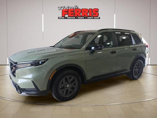 Green 2026 Honda CR-V Hybrid TrailSport