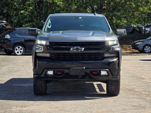Silver 2021 Chevrolet Silverado 1500 LT Trail Boss