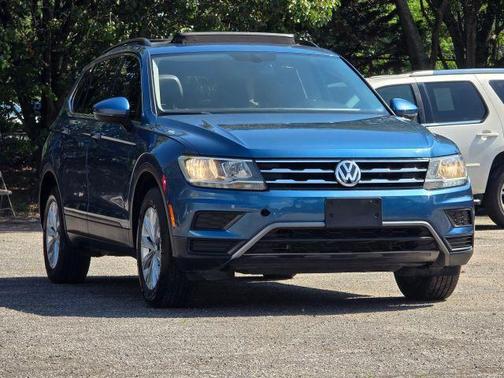 Silk Blue Metallic 2019 Volkswagen Tiguan 2.0T SE