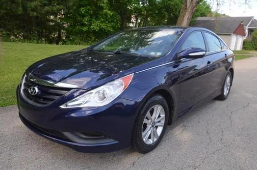 Indigo Blue Pearl 2014 Hyundai SONATA GLS