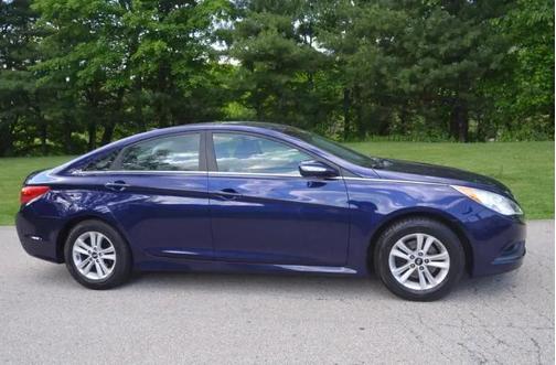 Indigo Blue Pearl 2014 Hyundai SONATA GLS