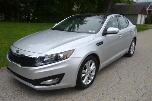 Bright Silver Metallic 2013 Kia Optima EX
