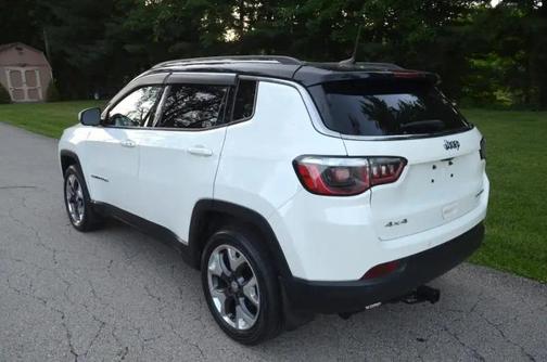 White Clearcoat 2018 Jeep Compass Limited