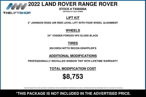 2022 Land Rover Range Rover P400 SE
