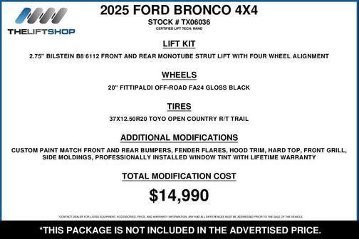 2025 Ford Bronco Outer Banks