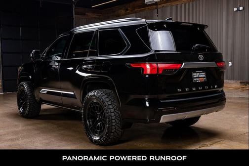 Midnight Black Metallic 2026 Toyota Sequoia Capstone
