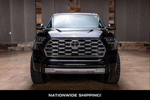 Midnight Black Metallic 2026 Toyota Sequoia Capstone