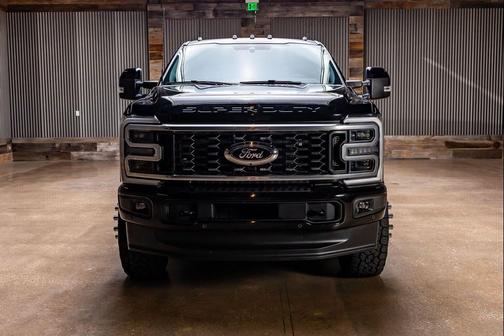 Agate Black Metallic 2025 Ford F-350 Platinum