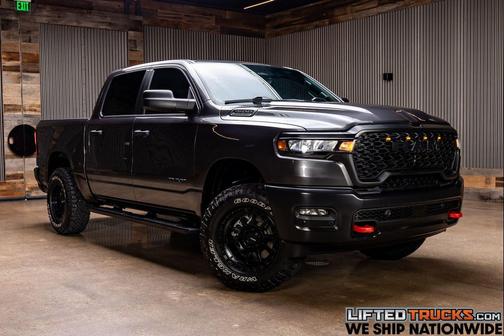 Granite Crystal Metallic Clearcoat 2025 RAM 1500 Warlock Crew Cab 4x4 5'7' Box