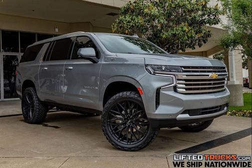 Sterling Gray Metallic 2024 Chevrolet Suburban 4WD High Country