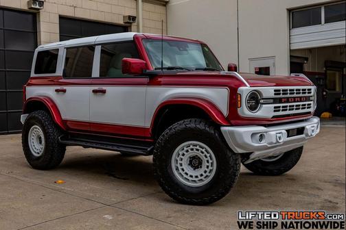 Ruby Red Metallic Tinted Clearcoat 2025 Ford Bronco Heritage Edition