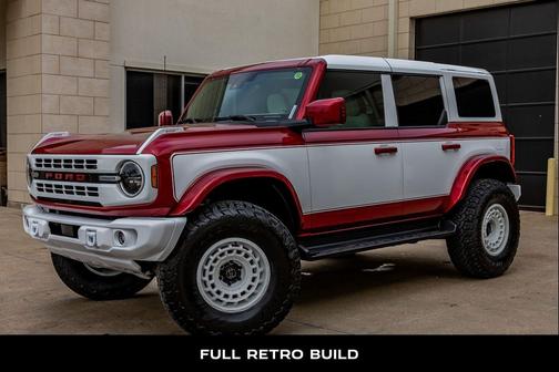 Ruby Red Metallic Tinted Clearcoat 2025 Ford Bronco Heritage Edition