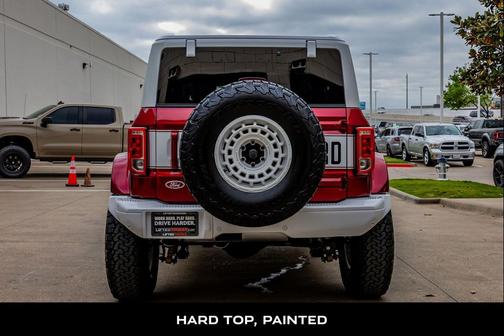 Ruby Red Metallic Tinted Clearcoat 2025 Ford Bronco Heritage Edition