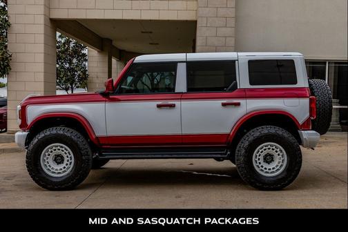 Ruby Red Metallic Tinted Clearcoat 2025 Ford Bronco Heritage Edition