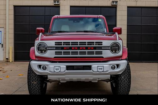 Ruby Red Metallic Tinted Clearcoat 2025 Ford Bronco Heritage Edition