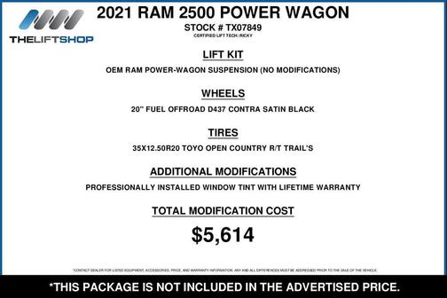 2021 RAM 2500 Power Wagon