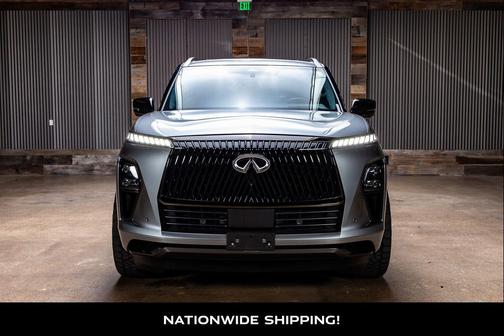 Dynamic Metal/Black Obsidian 2025 INFINITI QX80 AUTOGRAPH AWD