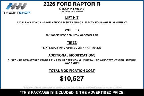 2026 Ford F-150 Raptor R