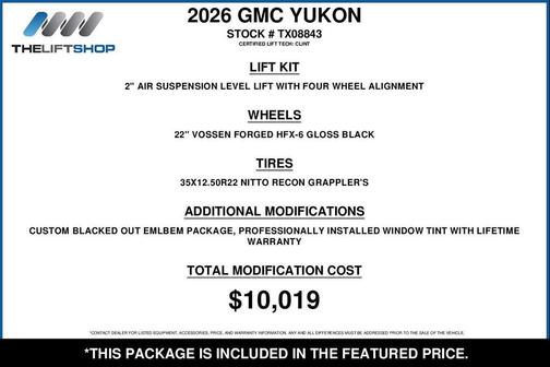 2026 GMC Yukon XL 4WD AT4 Ultimate