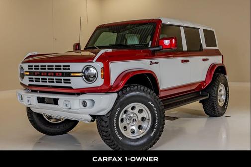 Ruby Red Metallic Tinted Clearcoat 2025 Ford Bronco Heritage Edition