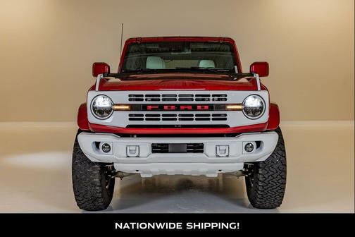 Ruby Red Metallic Tinted Clearcoat 2025 Ford Bronco Heritage Edition