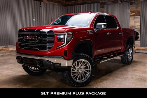Volcanic Red Tintcoat 2024 GMC Sierra 1500 SLT