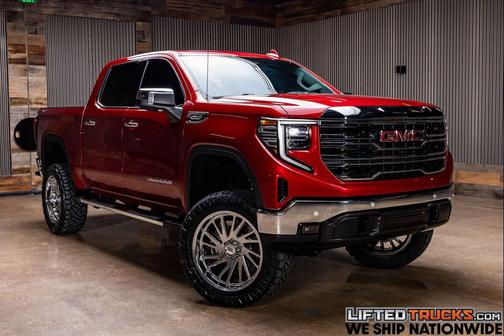 Volcanic Red Tintcoat 2024 GMC Sierra 1500 SLT