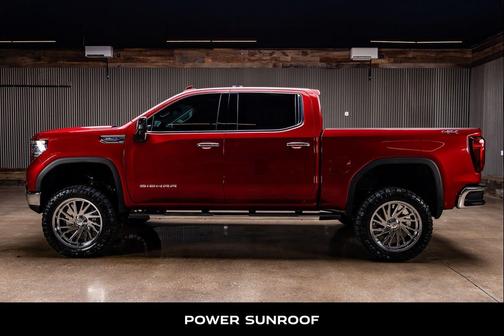 Volcanic Red Tintcoat 2024 GMC Sierra 1500 SLT