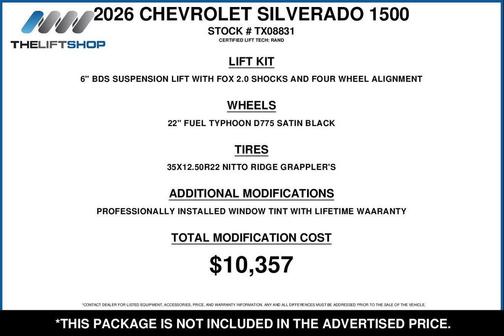 2026 Chevrolet Silverado 1500 High Country