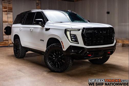 Summit White 2025 GMC Yukon 4WD AT4