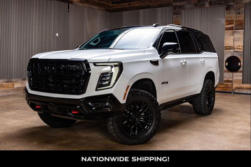 Summit White 2025 GMC Yukon 4WD AT4