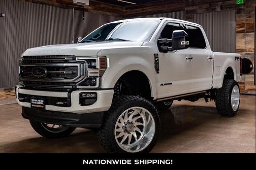 Star White Metallic Tri-Coat 2022 Ford F-250 Platinum