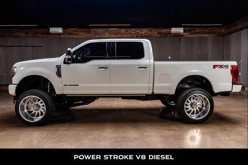Star White Metallic Tri-Coat 2022 Ford F-250 Platinum