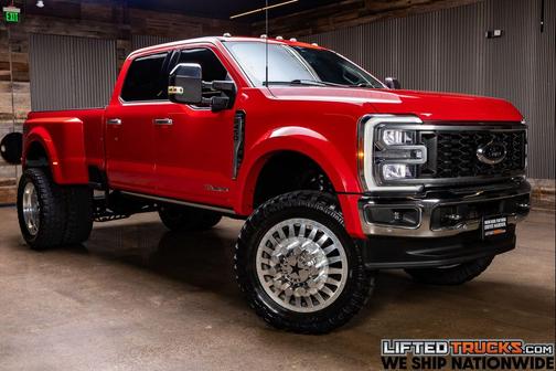 Race Red 2023 Ford F-450 Lariat