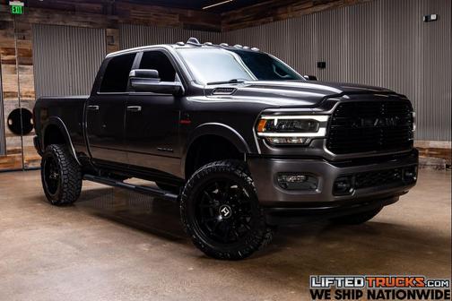 Granite Crystal Metallic Clearcoat 2019 RAM 2500 Laramie Crew Cab 4x4 6'4' Box