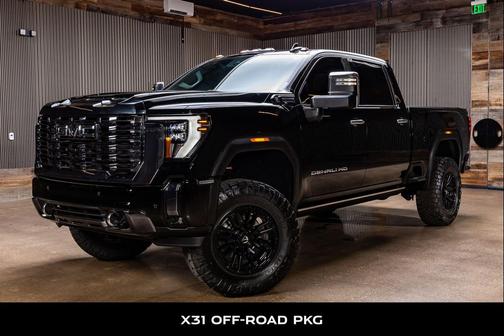 Onyx Black 2024 GMC Sierra 2500 Denali Ultimate
