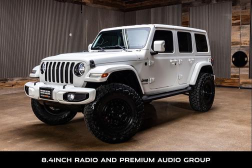 Bright White Clearcoat 2021 Jeep Wrangler Unlimited Sahara