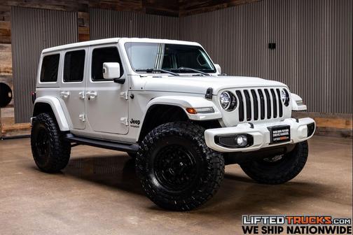 Bright White Clearcoat 2021 Jeep Wrangler Unlimited Sahara