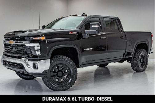 Black 2025 Chevrolet Silverado 3500 LT