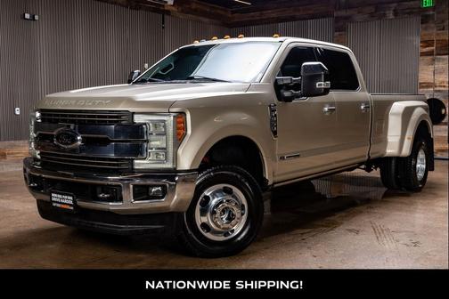 White Gold Metallic 2017 Ford F-350 King Ranch
