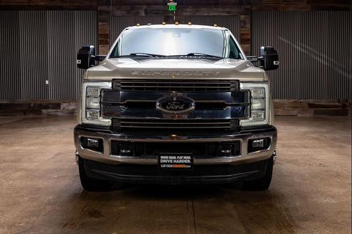 White Gold Metallic 2017 Ford F-350 King Ranch