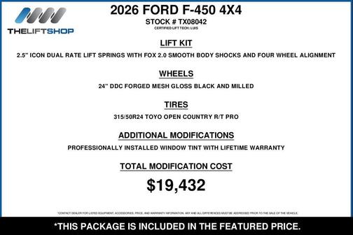 2026 Ford F-450 Platinum