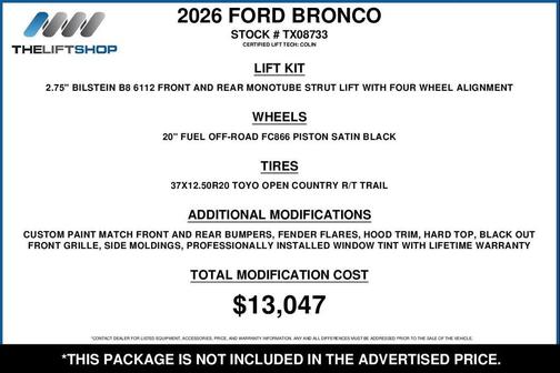 2026 Ford Bronco Outer Banks