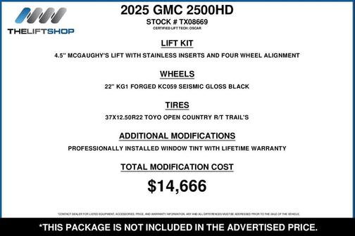 2025 GMC Sierra 2500 AT4X