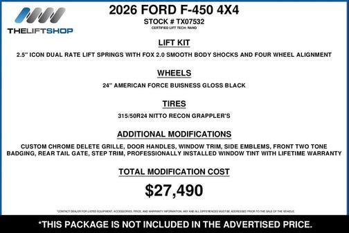 2026 Ford F-450 Platinum