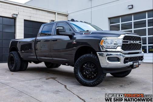 Granite Crystal Metallic Clearcoat 2024 RAM 3500 Tradesman Crew Cab 4x4 8' Box