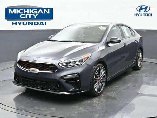 Gravity Gray 2021 Kia Forte GT