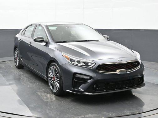 Gravity Gray 2021 Kia Forte GT